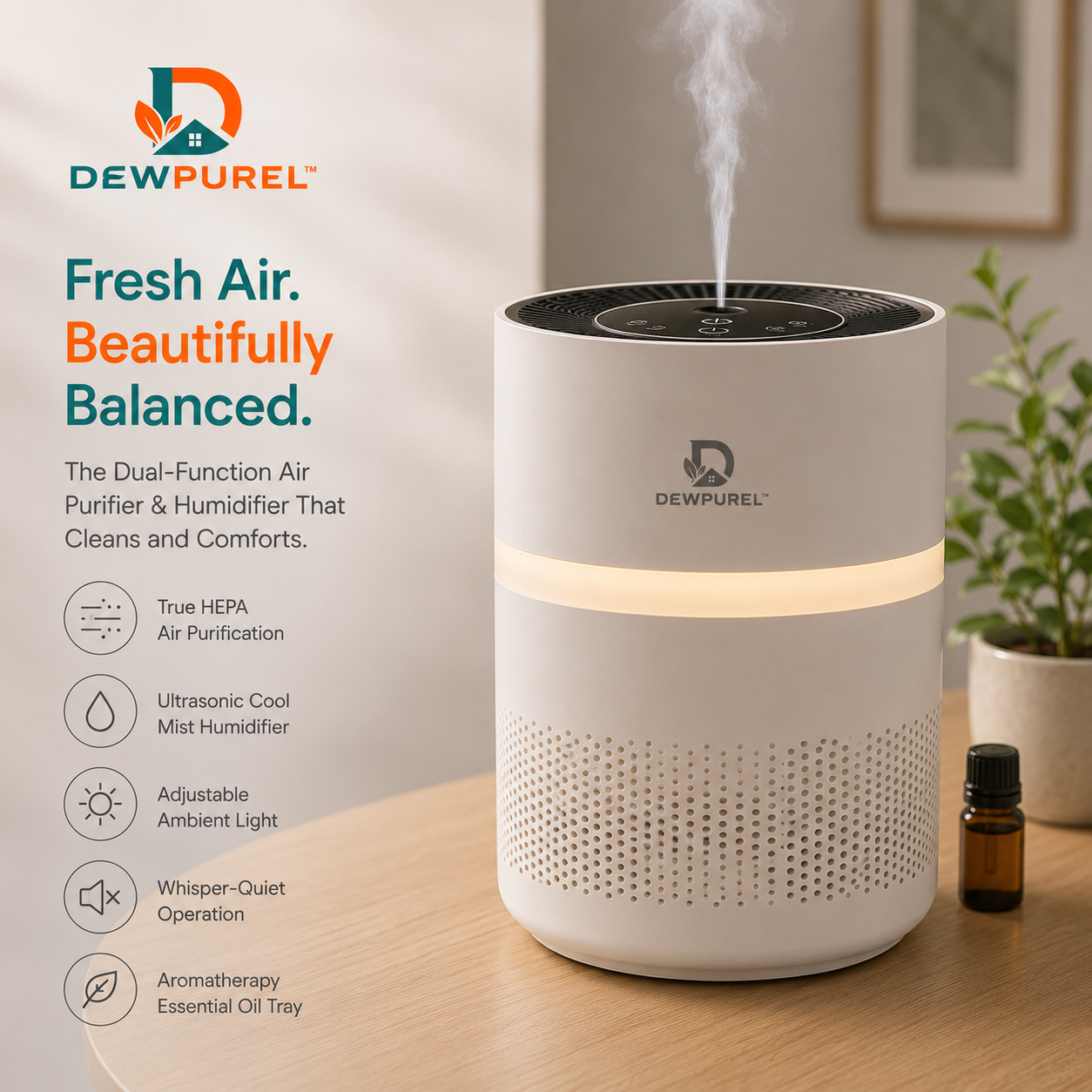DEWPUREL™ PureMist Air Balance System